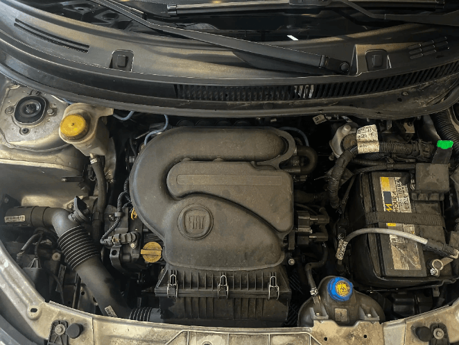 Lavagem de Motor - Antes